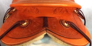 3B Visalia-style old-timer saddle
